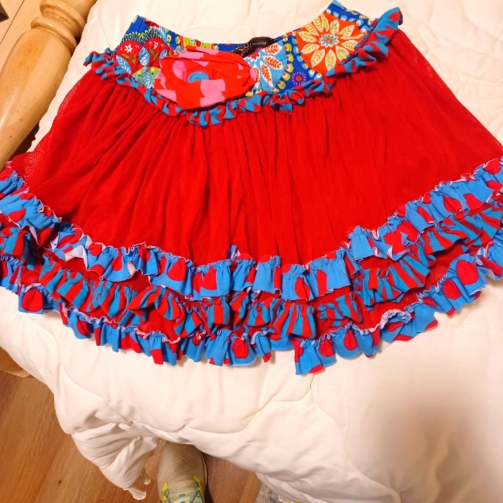 Mustard pie size 6x skirt